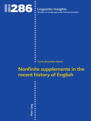 cover image of Nonfinite supplements in the recent history of English